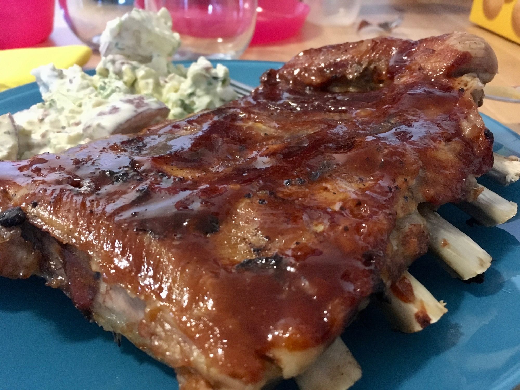 Pressure Cooker St Louis Style BBQ Ribs