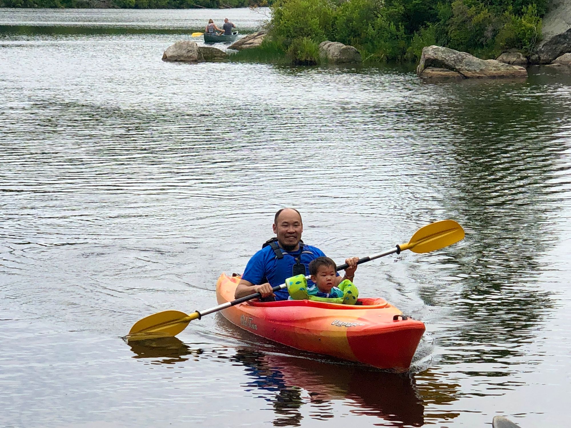 Kayaking in Harriman State Park