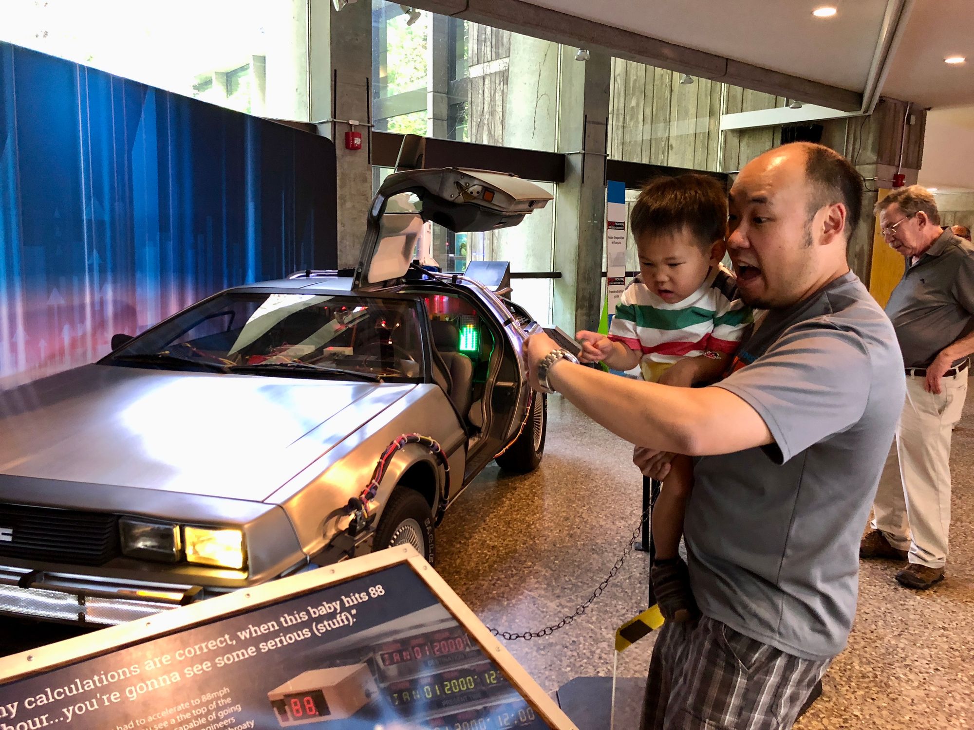 "We gotta get back!" The DeLorean at Ontario Science Center