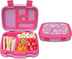 Bentgo® Kids Prints Leak-Proof, 5-Compartment Bento-Style Kids Lunch Box