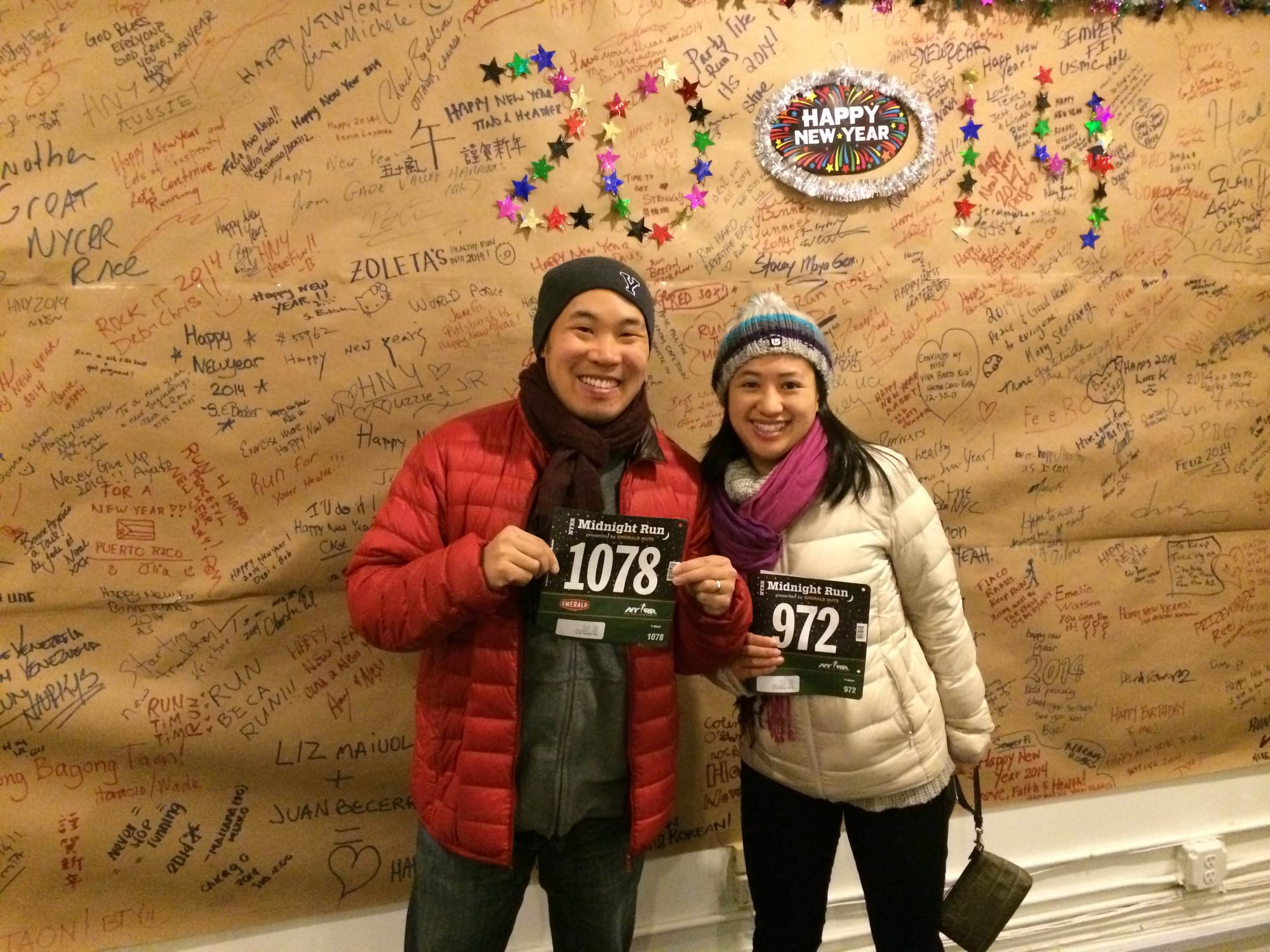 Getting Ready for NYRR Midnight Run 2014