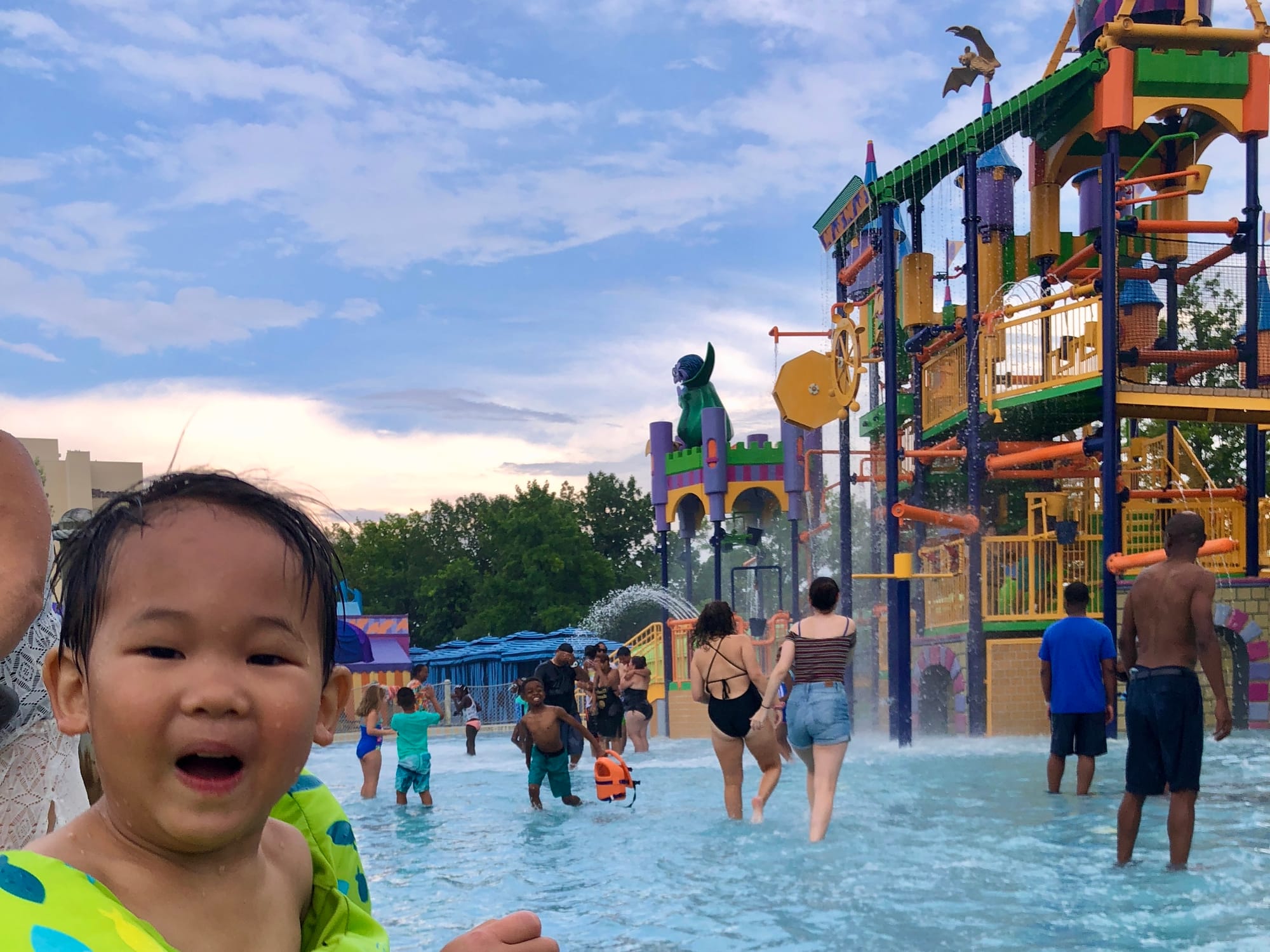 The Count's Splash Castle at Sesame Place