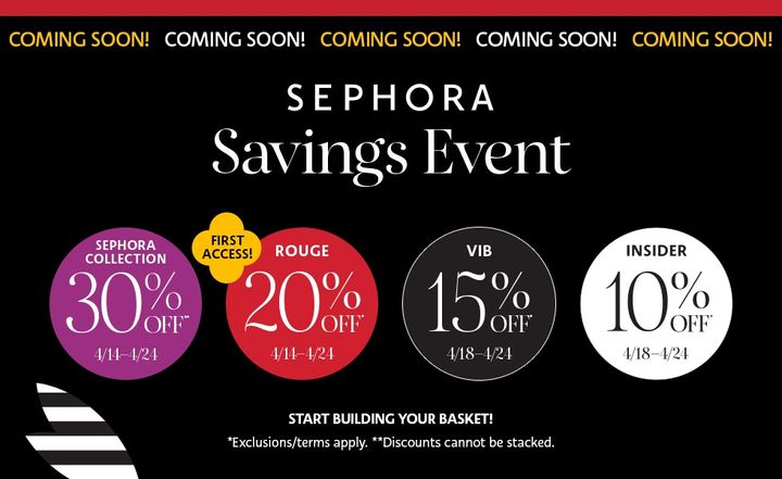Sephora Spring 2023 Savings Event